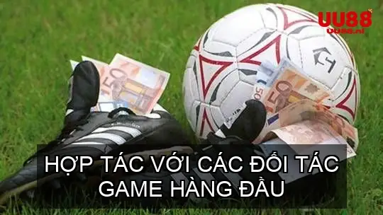 Hợp tác với các đối tác game hàng đầu